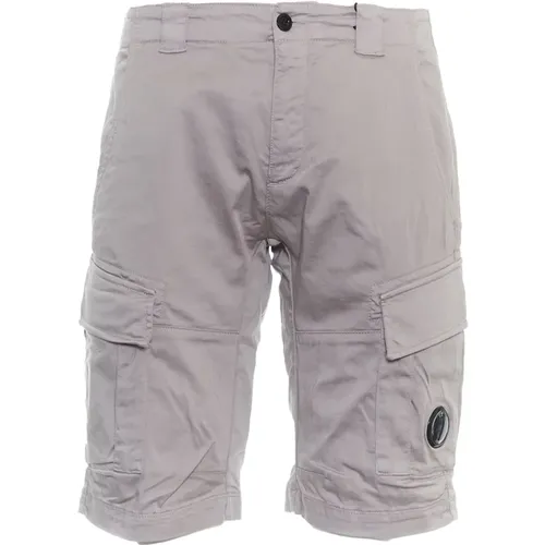 Drizzle Grey Shorts für Männer , Herren, Größe: XS - C.P. Company - Modalova