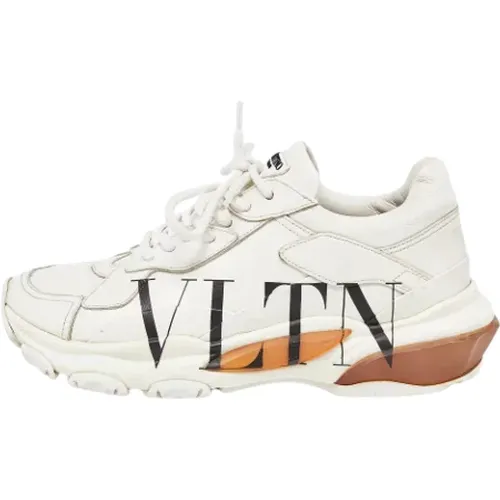 Pre-owned Leather sneakers , female, Sizes: 4 1/2 UK - Valentino Vintage - Modalova