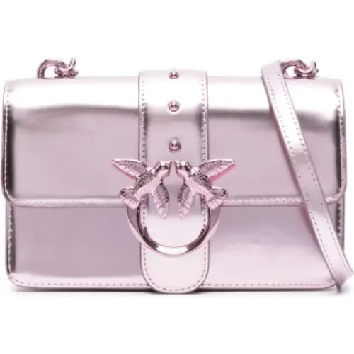 Lilac Shoulder Bag , female, Sizes: ONE SIZE - pinko - Modalova
