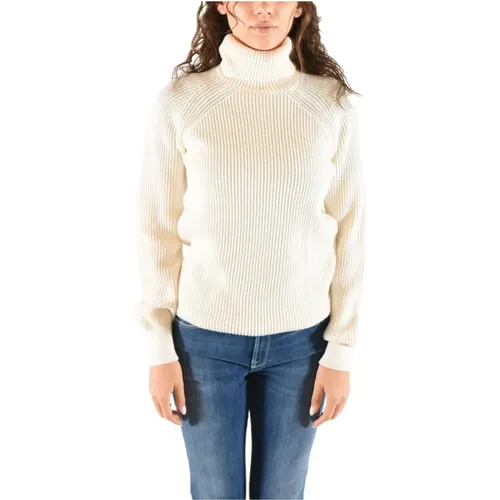 Ribbed Wool Dolcevita Sweater , female, Sizes: XS - Max Mara Studio - Modalova