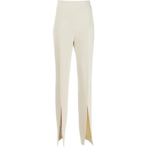 Elegant Summer Crepe Pants , female, Sizes: S - pinko - Modalova