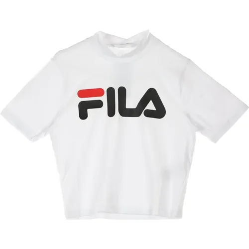 Weiße Damen Tee , Damen, Größe: M - Fila - Modalova