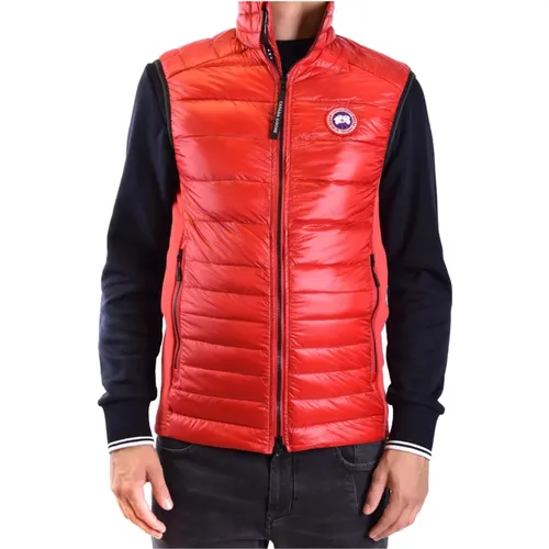Stylish Puffer Vest for Men , male, Sizes: S, M - Canada Goose - Modalova