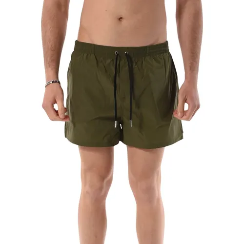 Boxer Badehose mit Kordelzug , Herren, Größe: M - Dsquared2 - Modalova