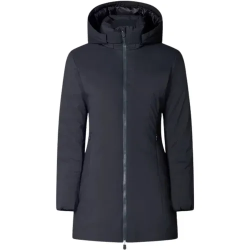 Long Rachel Coat - Fabric, Animal-Free Insulation , female, Sizes: 3XL, XL, S, XS, M, 2XL, L - Save The Duck - Modalova