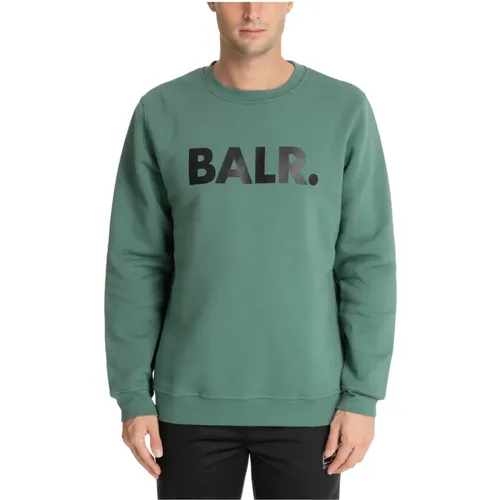 Patterned Logo Sweatshirt , male, Sizes: S, L - Balr. - Modalova
