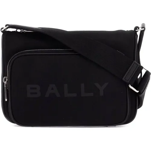 Nylon Schultertasche mit Verstellbarem Gurt - Bally - Modalova