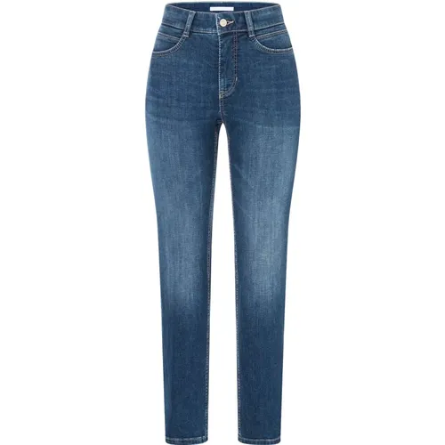 Angela Forever Denim - Perfekte Passform Slim-Fit Jeans , Damen, Größe: XL L34 - MAC - Modalova