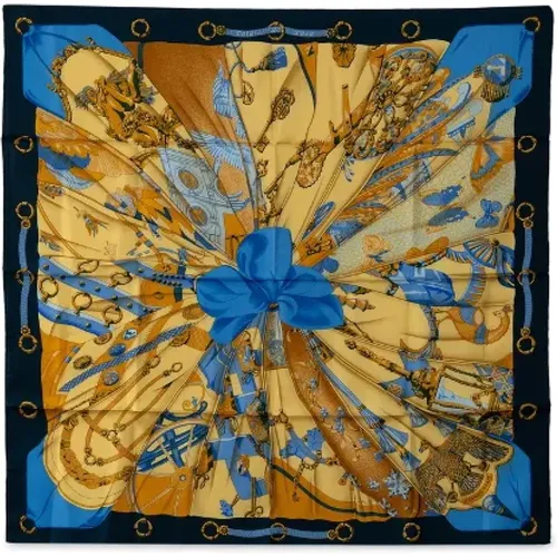 Pre-owned Silk scarves , female, Sizes: ONE SIZE - Hermès Vintage - Modalova