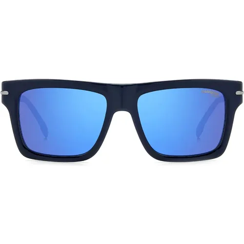 S KB7 Sunglasses - Transparent Grey/Gold Mirrored , unisex, Sizes: 54 MM - Carrera - Modalova