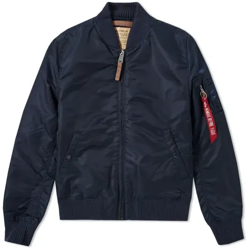 Vintage Fit Flight Jacket , male, Sizes: M, L - alpha industries - Modalova