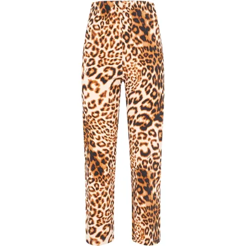 Rotate Stretchy Flared Pants , female, Sizes: XS - Rotate Birger Christensen - Modalova