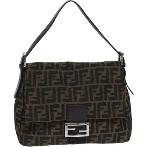 Pre-owned Canvas fendi-bags , female, Sizes: ONE SIZE - Fendi Vintage - Modalova