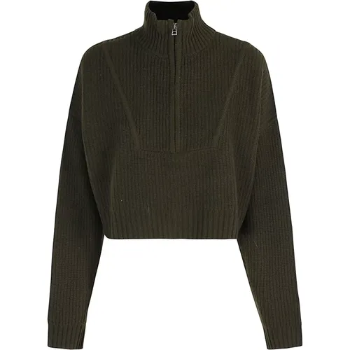 Hampton Cropped Sweater , Damen, Größe: S - STAUD - Modalova