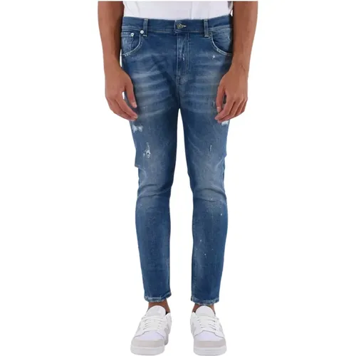 Alex 5 Pocket Jeans , male, Sizes: W33, W36 - Dondup - Modalova