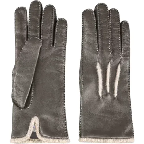 Handschuhe , Damen, Größe: 6 1/2 IN - Moorer - Modalova