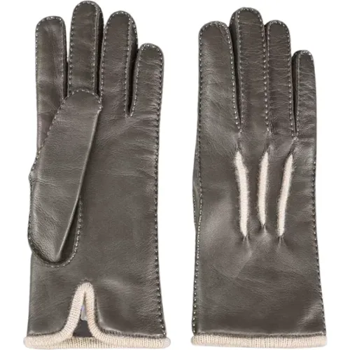 Handschuhe , Damen, Größe: 7 1/2 IN - Moorer - Modalova