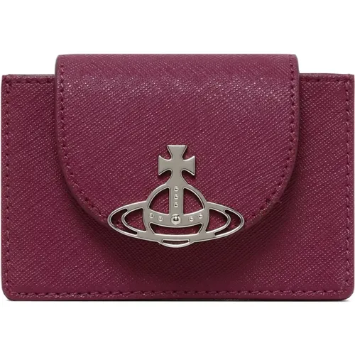 Flap Card Holder , female, Sizes: ONE SIZE - Vivienne Westwood - Modalova