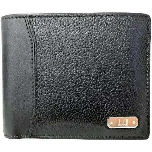 Pre-owned Leather wallets , male, Sizes: ONE SIZE - Dunhill Pre-owned - Modalova