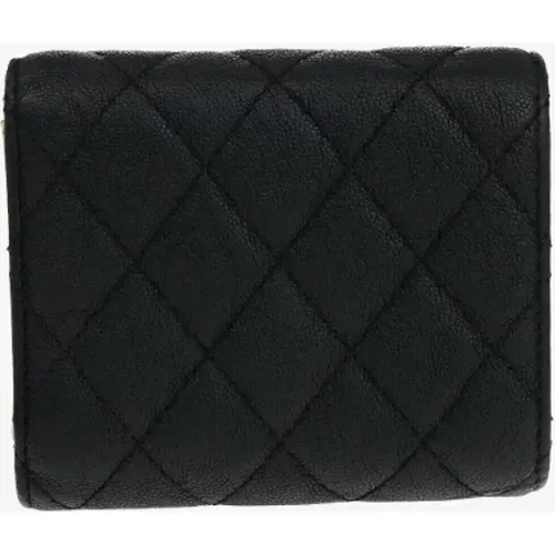 Pre-owned Leather wallets , female, Sizes: ONE SIZE - Chanel Vintage - Modalova