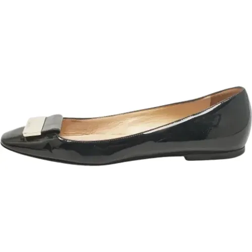 Pre-owned Leder flats , Damen, Größe: 40 EU - Jimmy Choo Pre-owned - Modalova