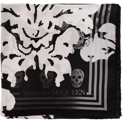 Seidenschal Alexander McQueen - alexander mcqueen - Modalova