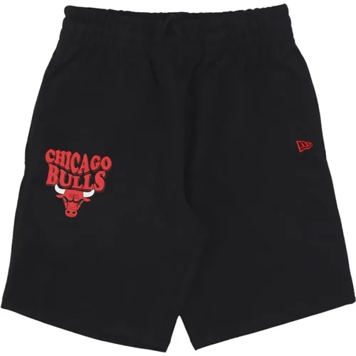 Chicago Bulls Script Oversize Shorts Schwarz/Rot - new era - Modalova