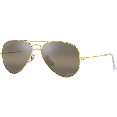 Klassische Aviator Polarisierte Sonnenbrille , unisex, Größe: 62 MM - Ray-Ban - Modalova