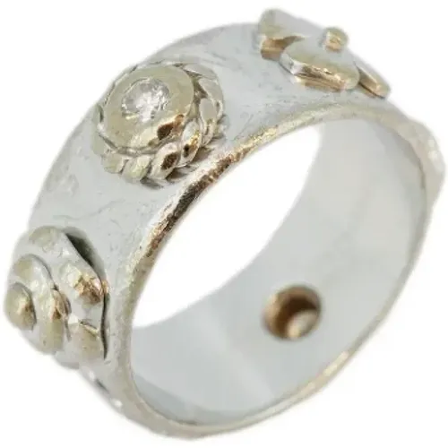 Pre-owned White Gold chanel-jewelry , female, Sizes: ONE SIZE - Chanel Vintage - Modalova