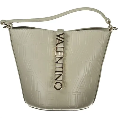 Graue Bucket Bag mit verstellbarem Riemen , Damen, Größe: ONE Size - Valentino by Mario Valentino - Modalova