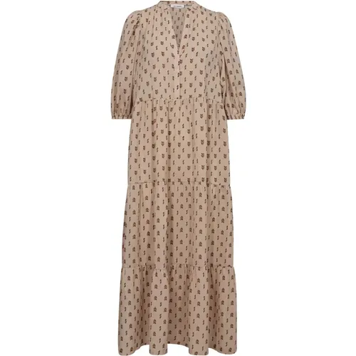 Kleid mit Rüschen , Damen, Größe: M - Co'Couture - Modalova