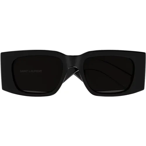 Sl654 Quadratische Sonnenbrille , unisex, Größe: ONE Size - Saint Laurent - Modalova