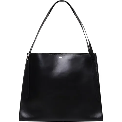 Leather Tote Bag Square Structure , female, Sizes: ONE SIZE - Coperni - Modalova