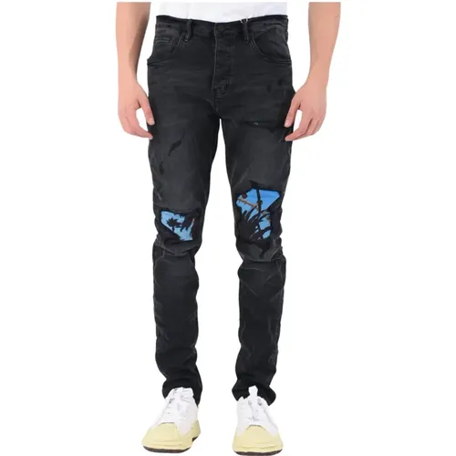 Slim-fit Jeans , male, Sizes: W34, W33 - Purple Brand - Modalova