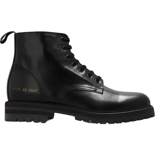 Leder-Kampfstiefel Common Projects - Common Projects - Modalova