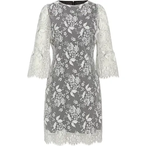 Lace Dress with ¾ Sleeves , female, Sizes: XS, XL, L, M, S - Bruuns Bazaar - Modalova