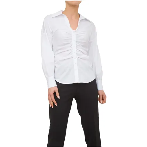 Poplin Shirt , female, Sizes: S - Nenette - Modalova