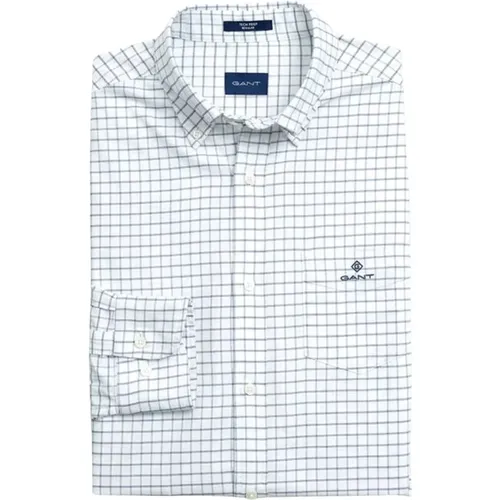 Checkered Regular Fit Shirt , male, Sizes: 2XL - Gant - Modalova