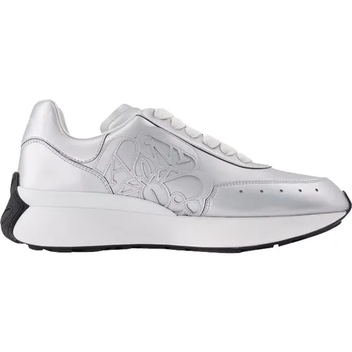 Multicolor Leather Sport Sneakers , male, Sizes: 10 UK - alexander mcqueen - Modalova