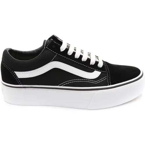 Schwarze Sneaker mit Weißen Akzenten - Vans - Modalova