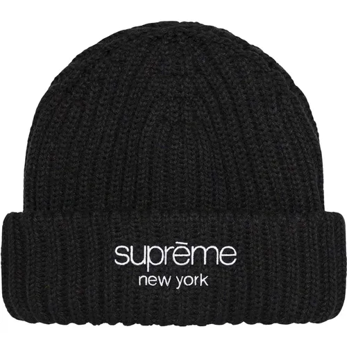 Ribbed Beanie Fw22 , unisex, Sizes: ONE SIZE - Supreme - Modalova