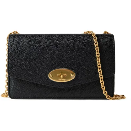 Chain Strap Crossbody Bag , female, Sizes: ONE SIZE - Mulberry - Modalova