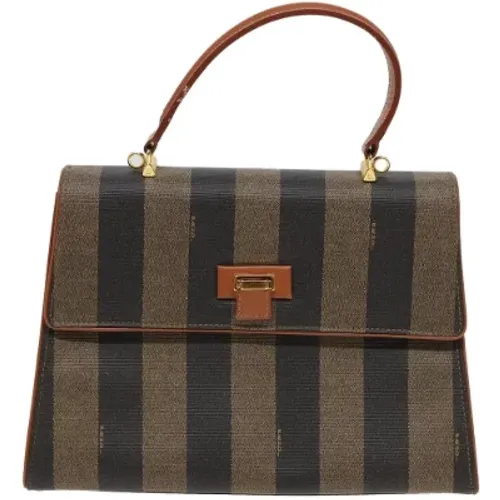 Pre-owned Canvas fendi-bags , female, Sizes: ONE SIZE - Fendi Vintage - Modalova