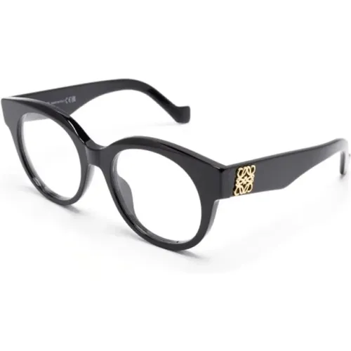 Schwarze Optische Brille Stilvoll und vielseitig , Damen, Größe: 51 MM - Loewe - Modalova