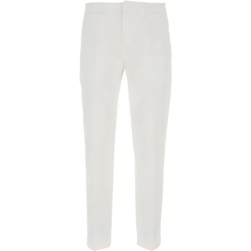 Stretch Cotton Pants , male, Sizes: W31 - Fay - Modalova