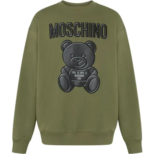 Crewneck Sweatshirt , male, Sizes: S - Moschino - Modalova