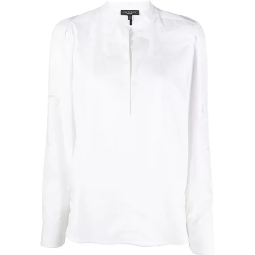 Cotton Casual Jade Blouse , female, Sizes: L, S - Rag & Bone - Modalova