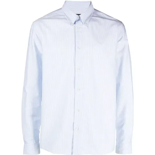 Striped Cotton Shirt Greg , male, Sizes: S, XL, M, 2XL - A.p.c. - Modalova