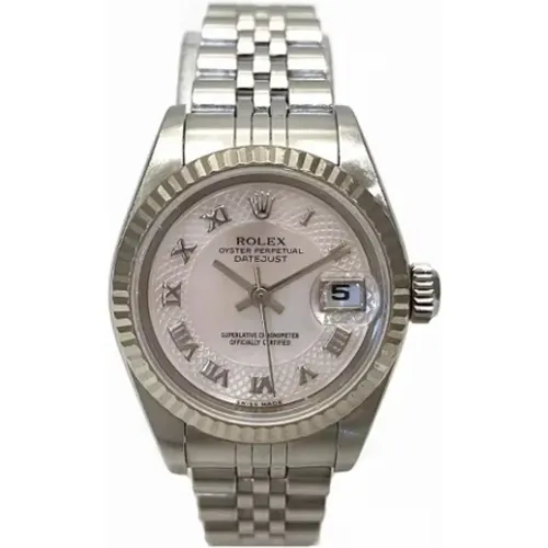 Pre-owned Yellow Gold watches , female, Sizes: ONE SIZE - Rolex Vintage - Modalova