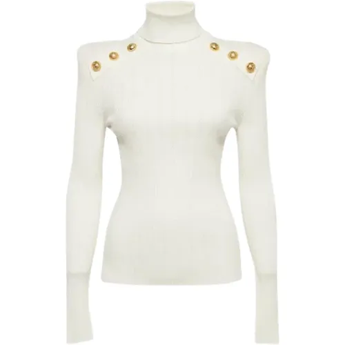 Pre-owned Fabric tops , female, Sizes: M - Balmain Pre-owned - Modalova